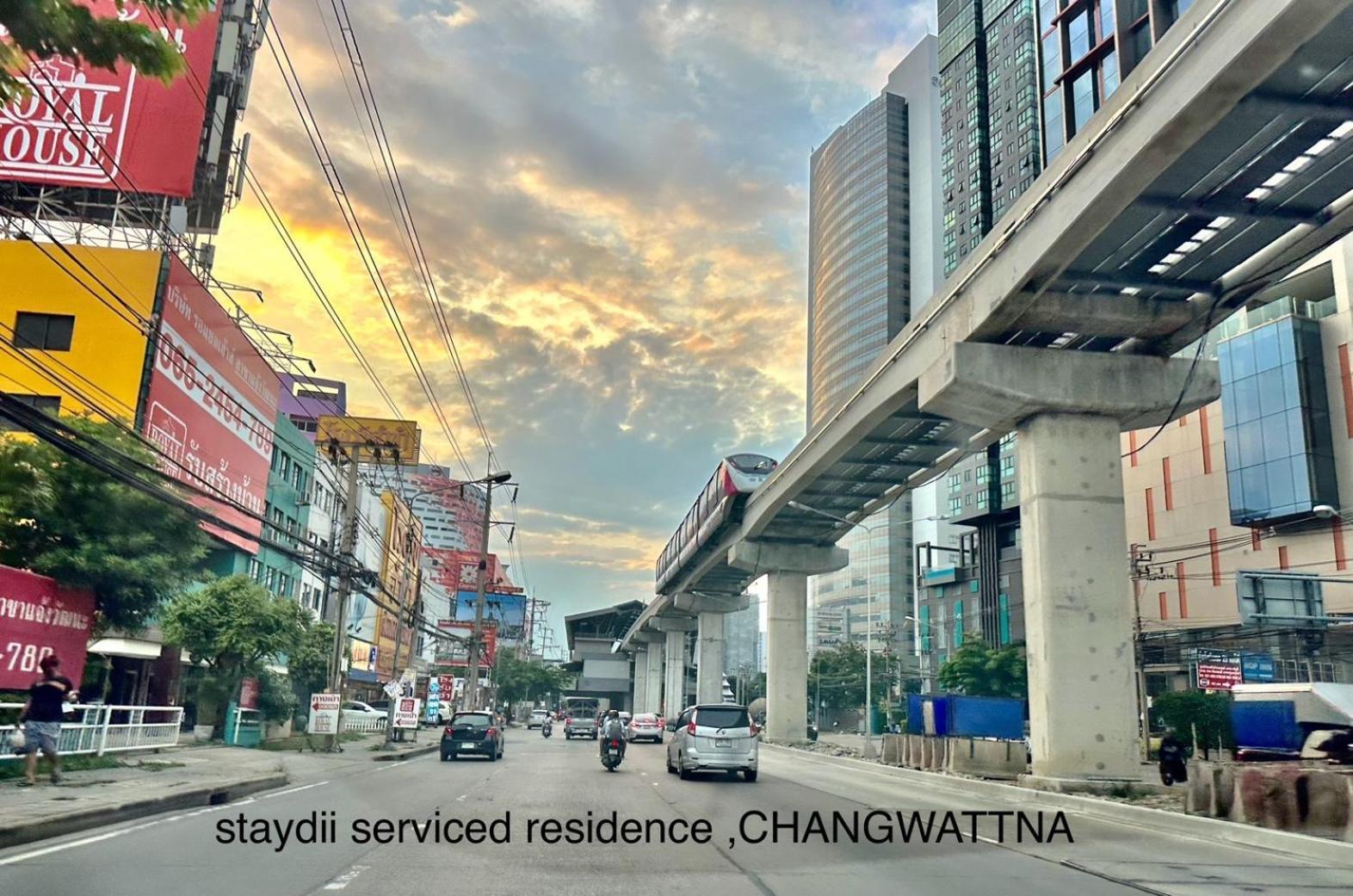 Staydii Serviced Residence Chaengwattana Pak Kret Ngoại thất bức ảnh